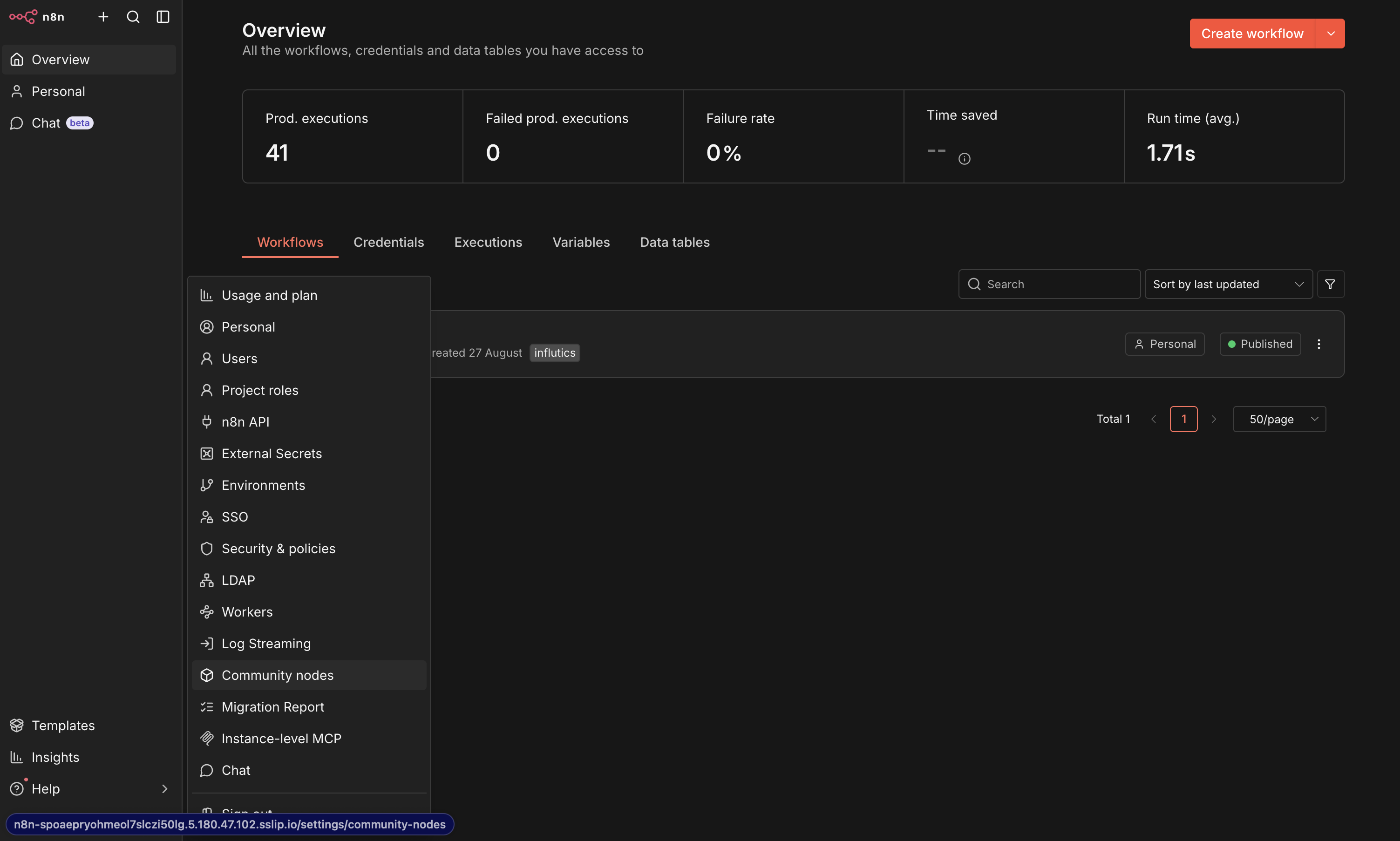 Step 1 - screenshot 1