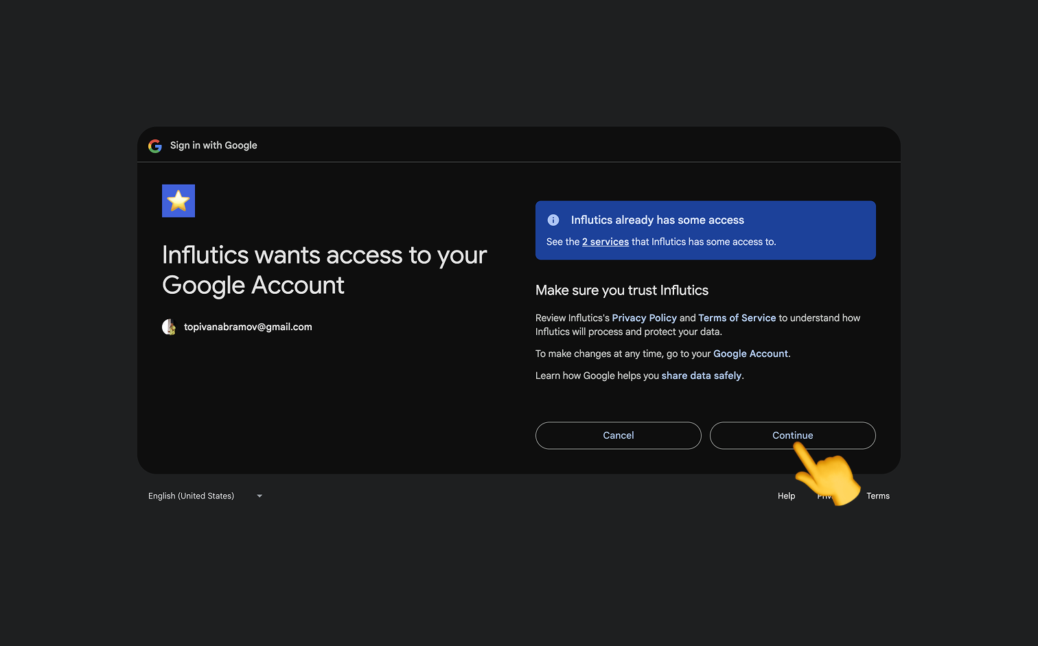 Step 2 - screenshot 1